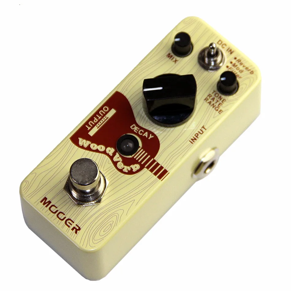 

Mooer WoodVerb Effects Pedal / Acoustic Guitar Reverb Effects / Guitar Effectors NEW ARRIVALS