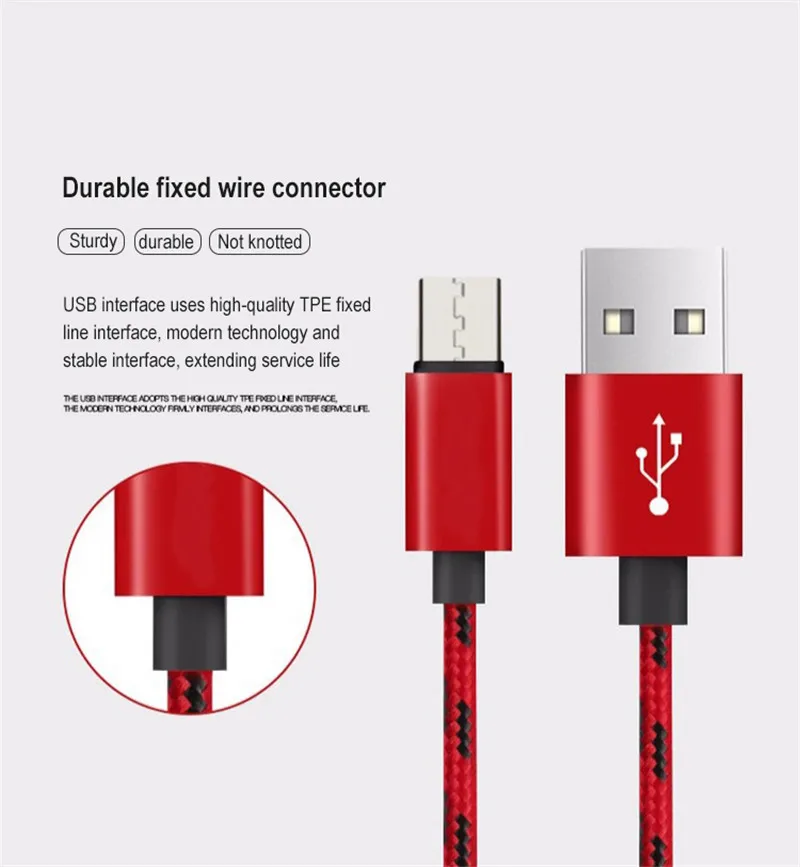 Оплетка USB кабель для передачи данных для iPhone X 8 7 6s Plus Micro Тип usb C быстрая зарядная зарядка кабель для samsung A70 A50 A30 Xiaomi huawei