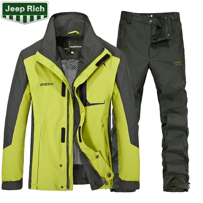 Мужская лыжная куртка и штаны, спортивная одежда для активного отдыха, супертеплый костюм для катания на лыжах и сноуборде, ветрозащитный в...