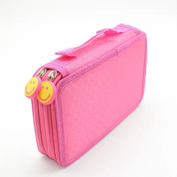 4 этаж пенал Красочные Kawaii estuche escolar pencilcase trousse scolaire stylo пенал канцелярские принадлежности - Цвет: 2th floor Rose red