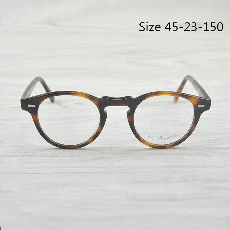 Tortoise (45) Chashma Vintage Optical Glasses Frame Acetate OV5186 Eyeglasses Oliver Reading glasses Women and Men Eyewear Frames - Цвет оправы: Tortoise (45)