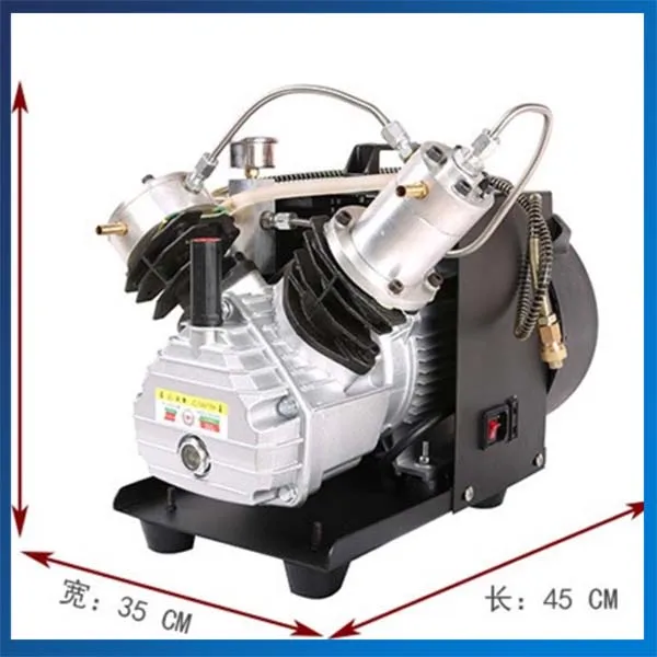 Электрический воздушный насос высокого давления PCP 220 кВт двухцилиндровый