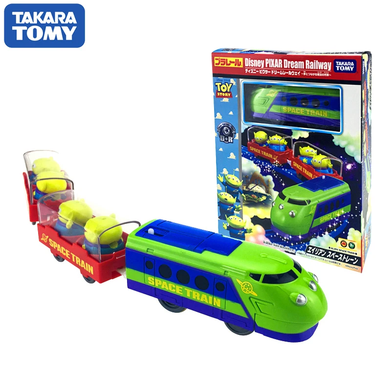 Takara Tomy disney Pixar Dream Railway Plarail инопланетное пространство поезд моторизованный Набор