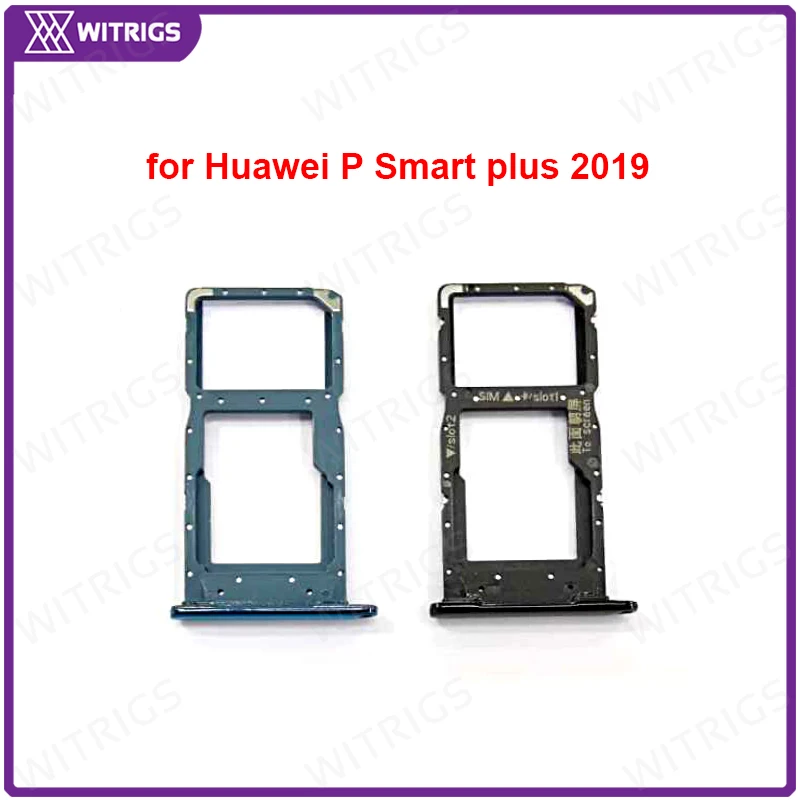 Держатель лотка для sim карты wittases гнездо Huawei P Smart Plus 2019|Лотки SIM- и карт памяти| |