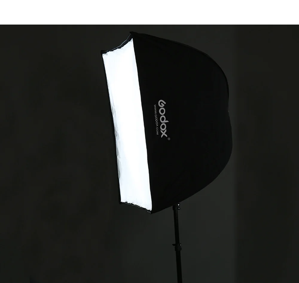 Godox прямоугольный зонтик Softbox 60 см х 90 см 24in x 35.4in для строб студия вспышка для фотографирования