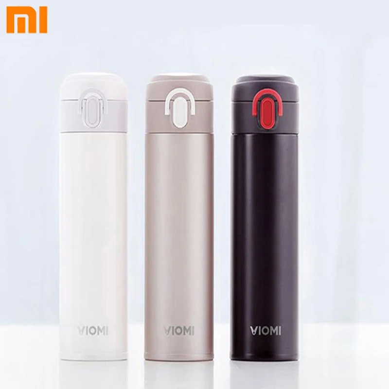 Xiaomi VIOMI портативный вакуумный термос чашка 300 мл Легкий сплав Материал 24 часа Mjia