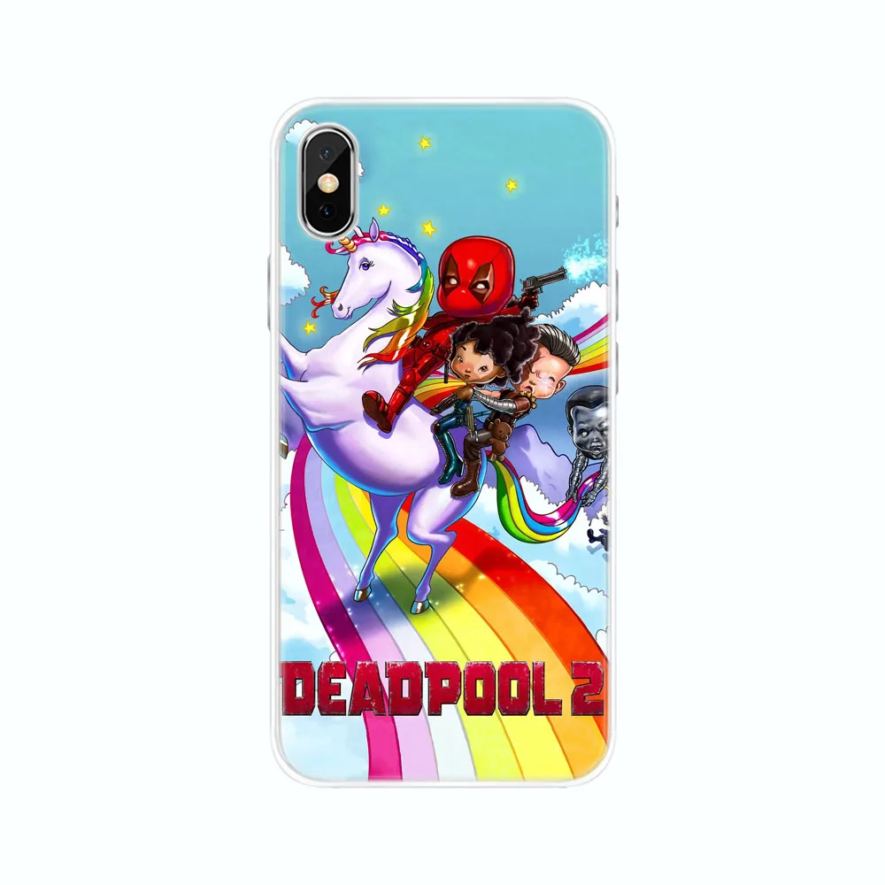 Deadpool Super Cool Cute Soft TPU Silicone Case Cover For Apple iphone X XR XS Max 5 5S SE 6 6S 6Plus 7 7Plus 8 8Plus |