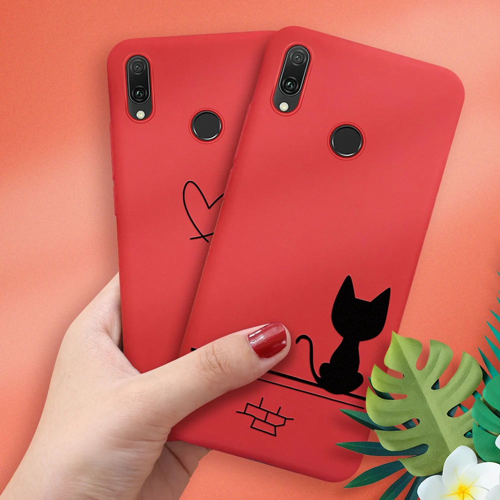 Чехол с узором для huawei mate 10 20 P20 P30 Pro Lite P Smart Plus кактус ананас цветной мягкий красочный силиконовый чехол s