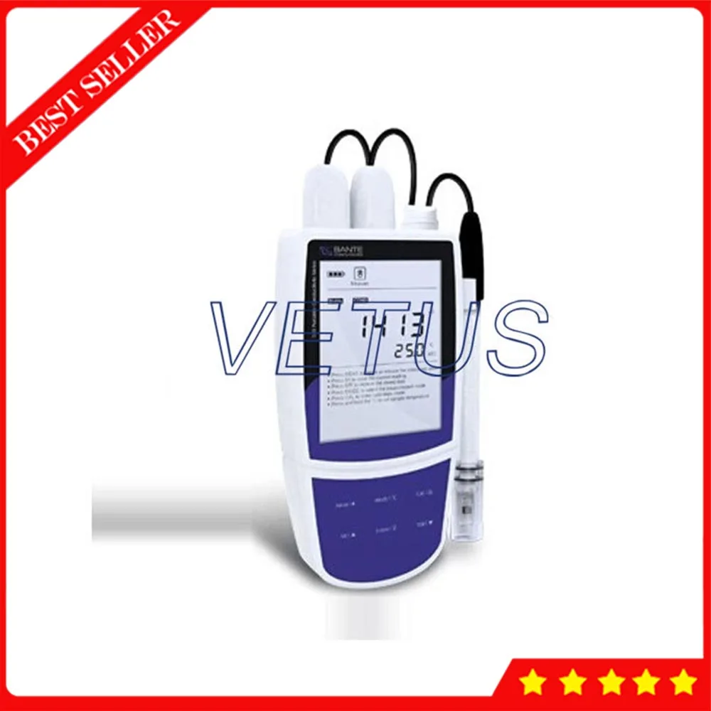 Низкая цена Bante530 Bante530-DL Портативный Измеритель проводимости TDS с тестером