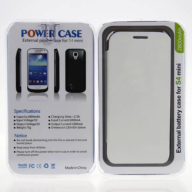 NEWDERY 2800 мАч для Samsung S4MINI Внешний Аккумулятор Чехол Внешнее зарядное устройство