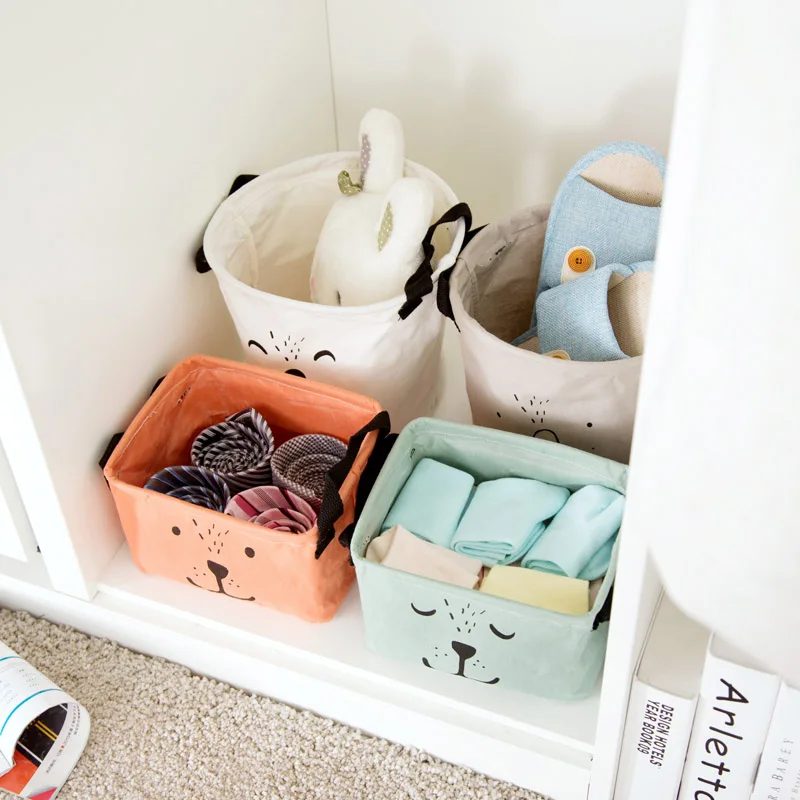 Новая Модная хлопковая корзина для белья собак водонепроницаемая складная