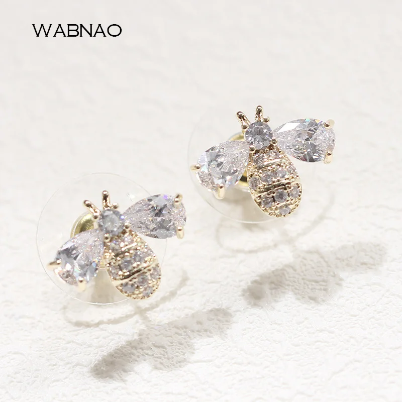 Мода нового продукта изысканный Симпатичные серьги пчела аксессуары