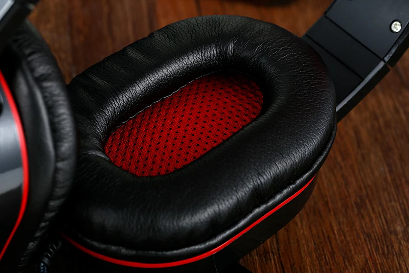 Kobwa Игровые наушники над ушами гарнитура с микрофоном для геймера | Электроника