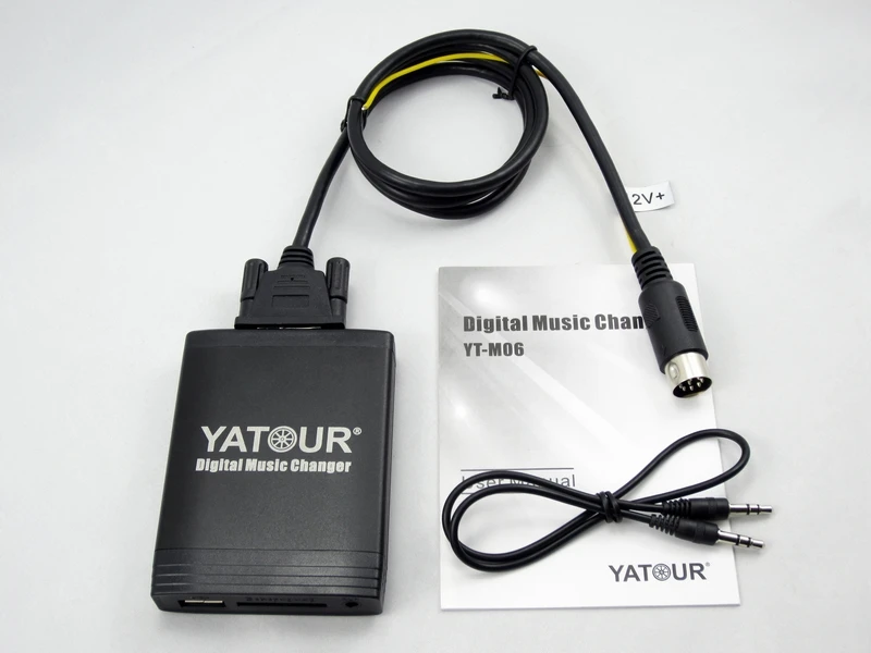 Цифровой музыкальный смены YATOUR AUX SD USB MP3 интерфейс для VOLVO HU series радиовещания