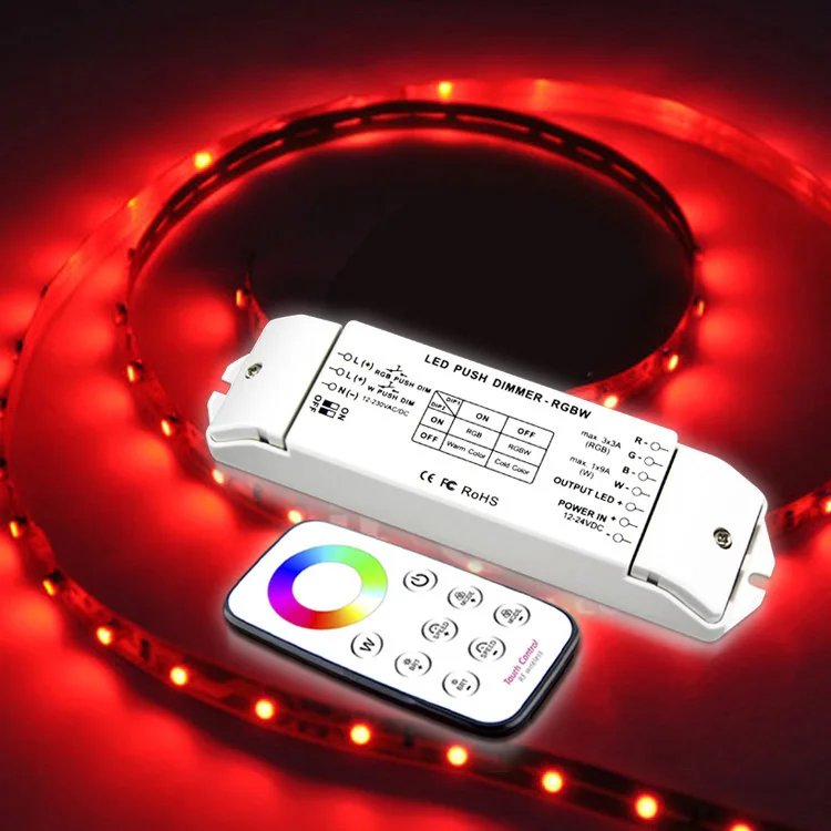 Led Rgb Rgbw Strip Controller Dc12V 3Ax3Ch 9Ax1Ch Output Multi Function 4096 Light Level Bc-420 | Электроника