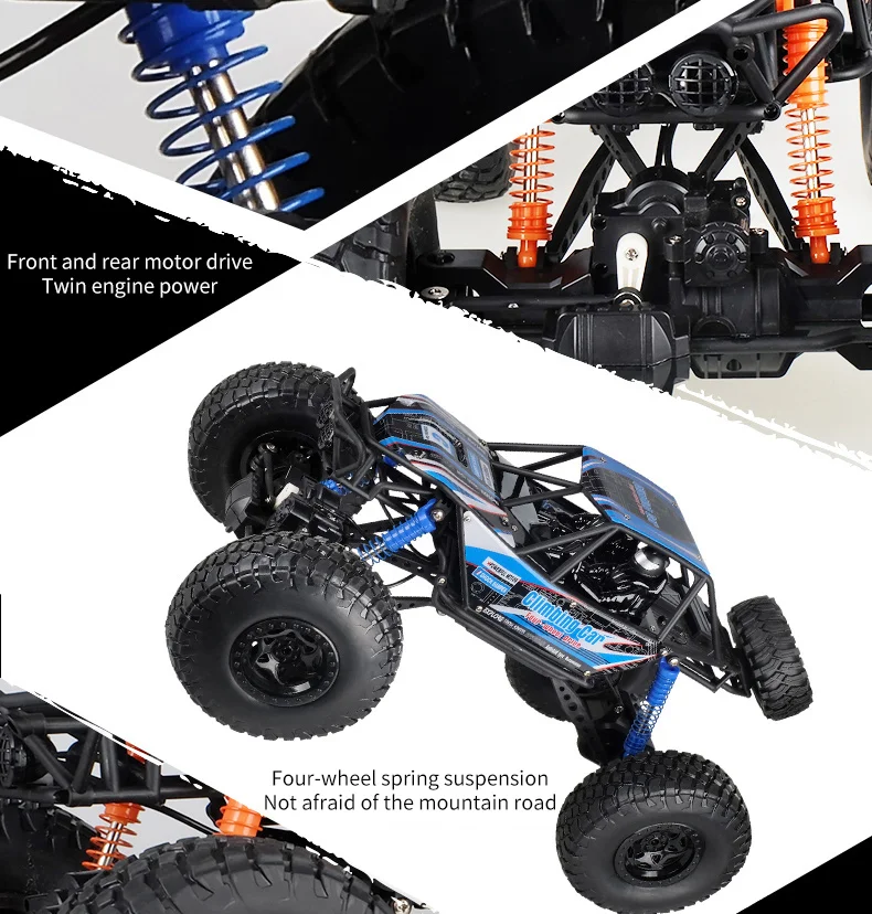 Радиоуправляемая машина 4wd с дистанционным управлением, Игрушечная машина на радиоуправлении, панель багги 4x4, радиоуправляемая модель гусеничного автомобиля