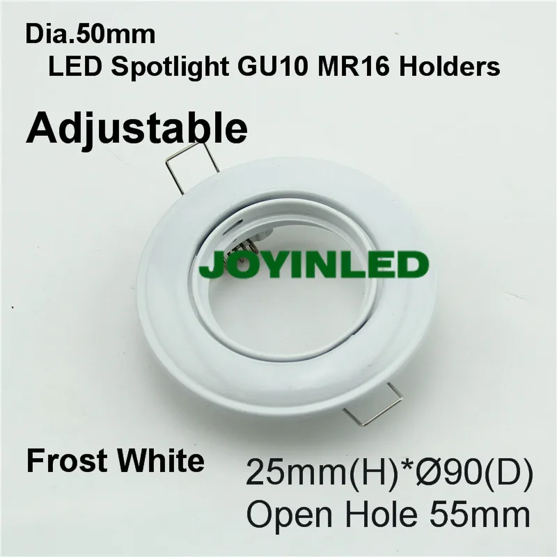 10 шт. галогенные держатели ламп GU10 MR16 диаметром 50 мм|lamp fitting|spotlight holderled lamp fitting |