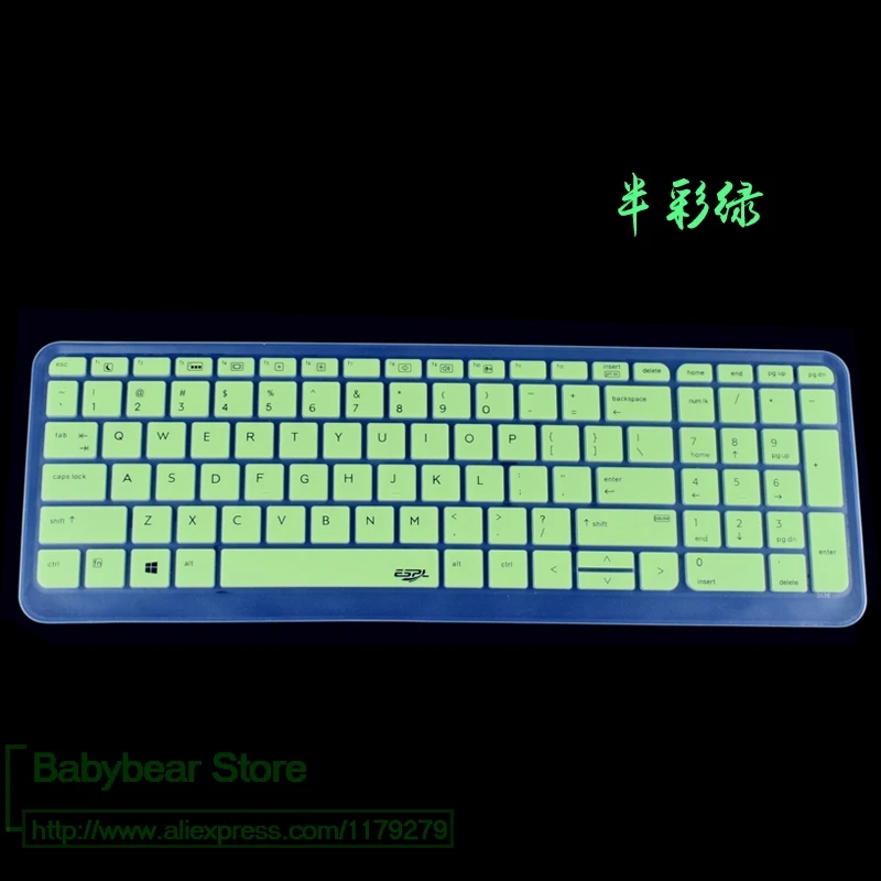 15.6 inch Silicone Laptop Keyboard Cover Protector for HP PROBOOK 450 G3 G4 ZBOOK 17 15 | Компьютеры и офис