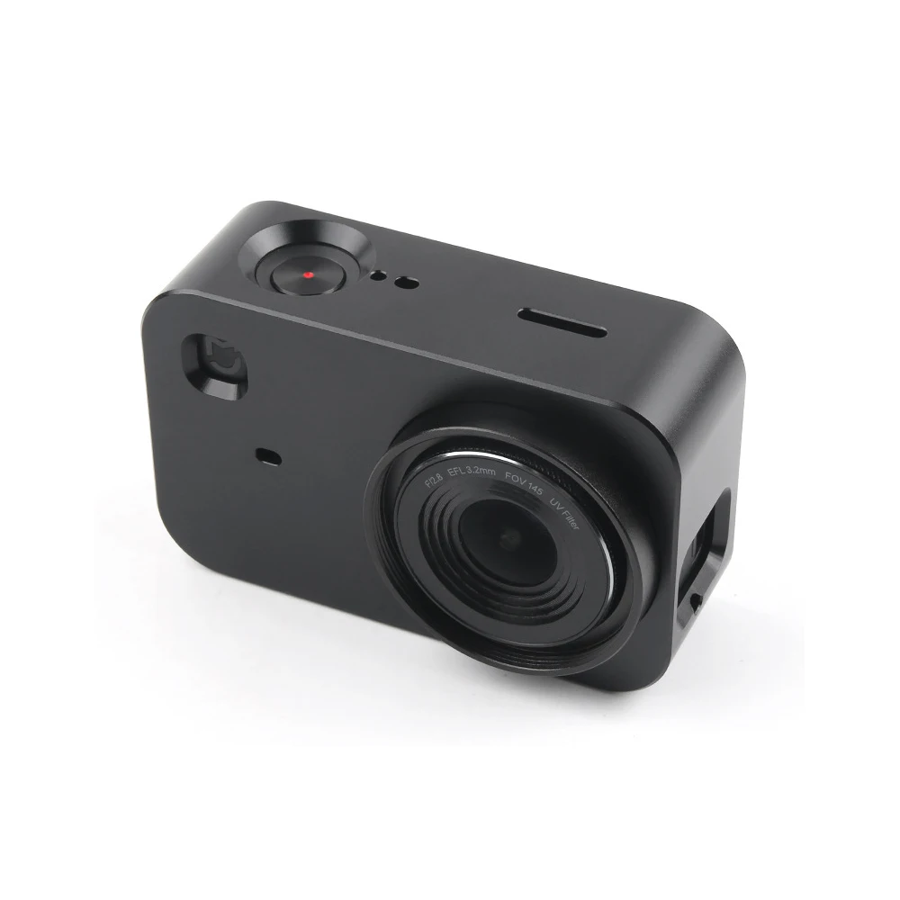 JINSERTA защитный чехол с ЧПУ алюминиевой рамкой для Xiaomi Mijia Mini 4K камера с 37 мм УФ-фильтром объектива+ винтовая крышка объектива протектор