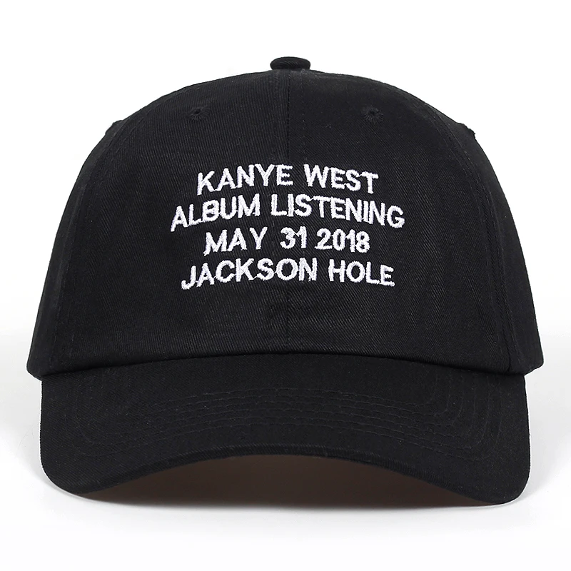 Kanye west альбом прослушивания 31 мая 2018 jackson hole dad шляпа хлопковая бейсбольная кепка