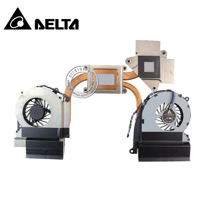 Новинка для HP Envy 17 3000 Процессор серии dual fan и радиатор SPS 689993 001|dual fan|cpu fancpu heatsink |
