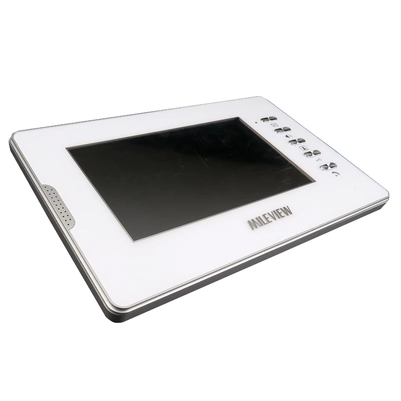 Абсолютно Новый 7 &quotцветной экран видео домофон система 1 белый монитор + дверной