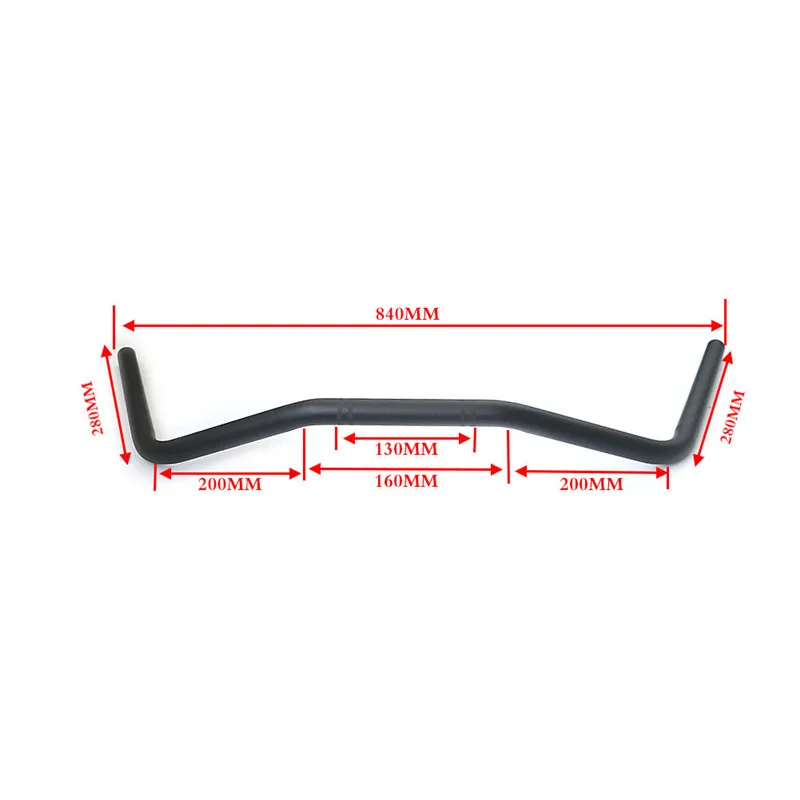 Мотоцикл 1 &quot25 мм руль Drag Bar для Honda VF250 VF750 VLX400 VT600 VT400 VT750 VT1100 Kawasaki Suzuki C50 VL800 M109R|Руль