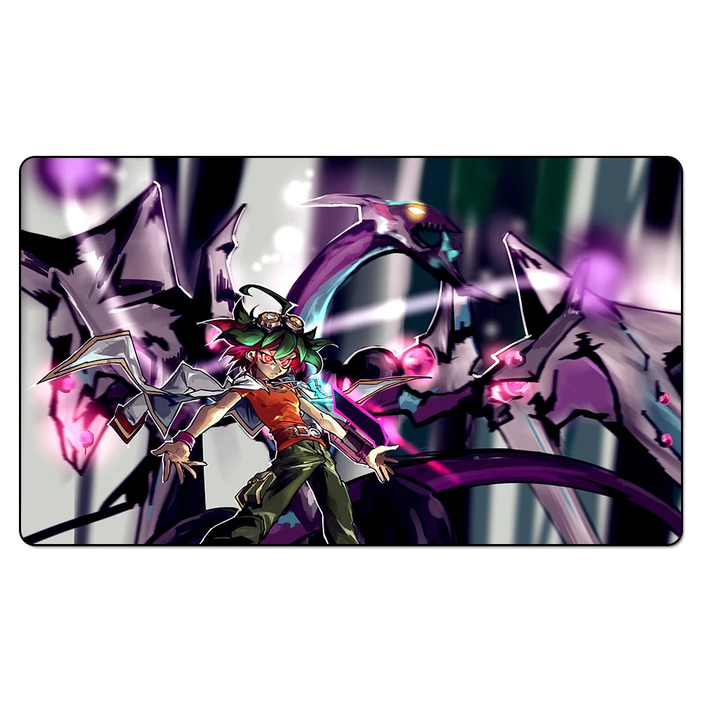 YGO Original Vua Tro Choi Yu Gi Oh Playmat) Board Games Playmats, YGO Cards Play Mat, Custom Games Design Playmat with Free Bag - Цвет: YGO Original