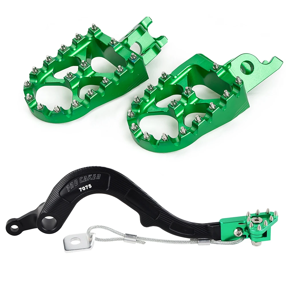 Подставка для ног опоры рычаг заднего тормоза Kawasaki KX450F KLX450R KX 450F 2007-2017 KLX 450R 2008-2009 |