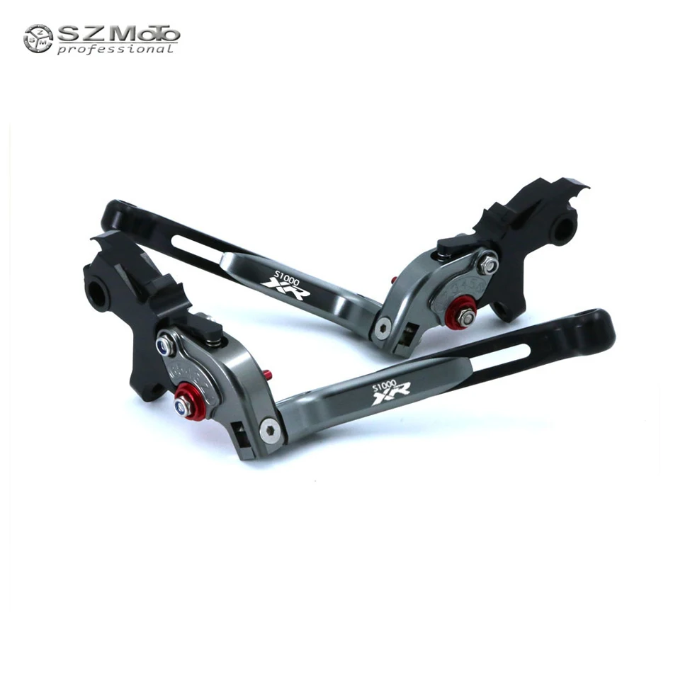

For BMW S1000XR S 1000XR 2015-2017 Aluminum Motorcycle Accessories Folding Extendable Adjustable Brakes Clutch Levers With LOGO
