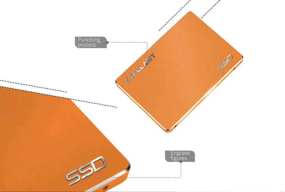 Teclast Скорость S500/S550 SSD SATA3 6 Гбит/с, высокая Скорость твердотельный диск TLC чип NAND флэш-накопитель