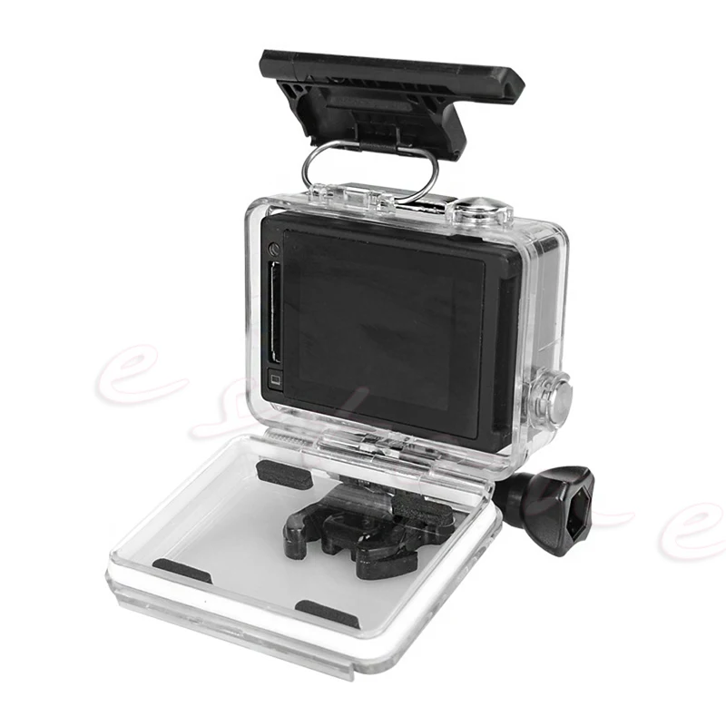 Go pro аксессуары Gopro водонепроницаемый корпус Чехол крепление Hero 3 plus для Hero3 + 4