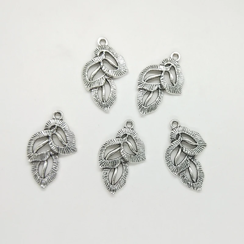 2019 новые модные подвески в виде листьев из цинкового сплава сережки для