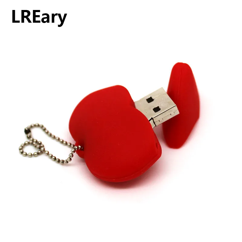 USB-флеш-накопитель в виде милого красного сердца с бантом 32 ГБ 16 128 м 4 8 64 |