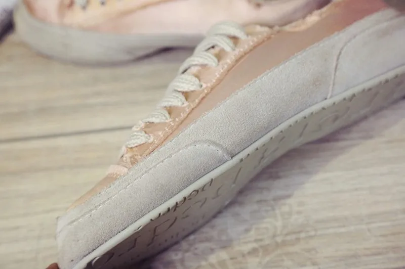 Осенние винтажные блестящие туфли оксфорды Frazzle на плоской подошве для женщин