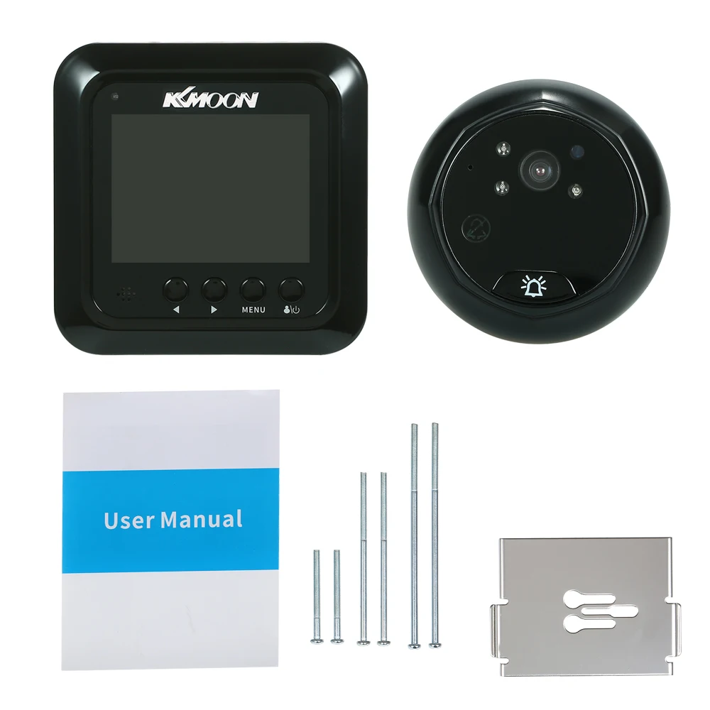 KKmoon 2," lcd Цифровой Домофон HD IR камера ночного видения фото/видеодомофон для домашней безопасности видео-глаз двери