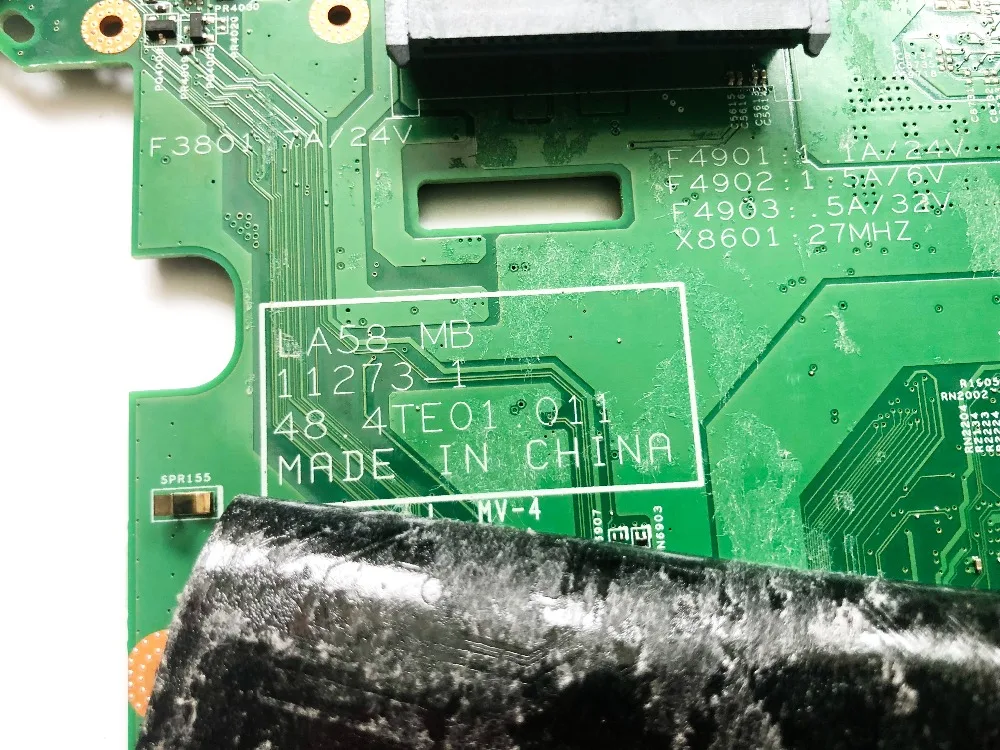 Оригинальная материнская плата для ноутбука Lenovo B590 HM77 LA58 11273 1 48 4te01. 011 11S1025005