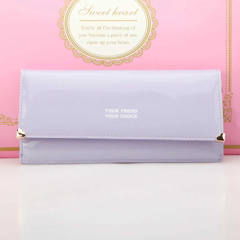 Женский кошелек книжка из искусственной кожи с застежкой|Женские кошельки| |