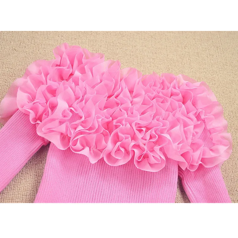 pink Женские джемперы Весна Осень Корейская мода милый свитер с длинным рукавом топ с оборками с открытыми плечами вязаный свитер pull femme - Цвет: pink