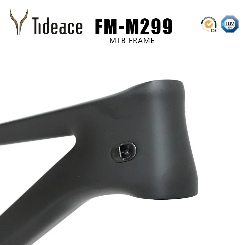 Легкий вес 960g thru axle 148x12 boost MTB карбоновая рама 29er Plus рамы для горного велосипеда 29