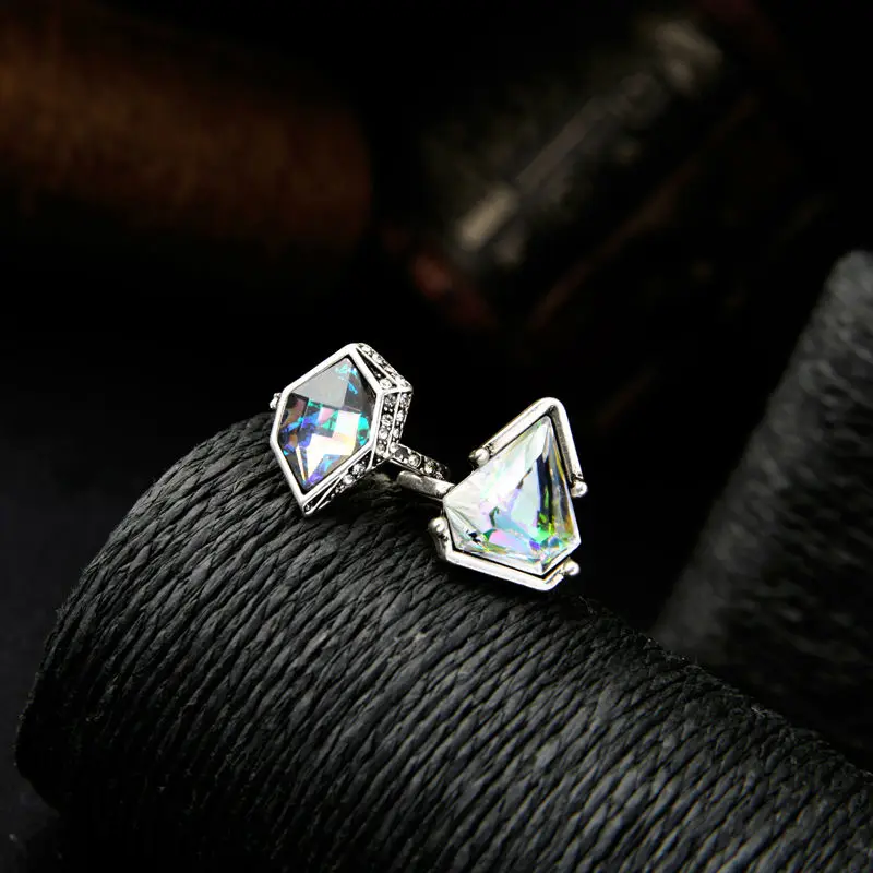 Женское ослепляющее кольцо Visions Of glamor геометрический набор классический