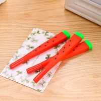 10 pcs cute kawaii watermelon gel pen writing signing pen sweet funny school office supply creative student stationery rewarding