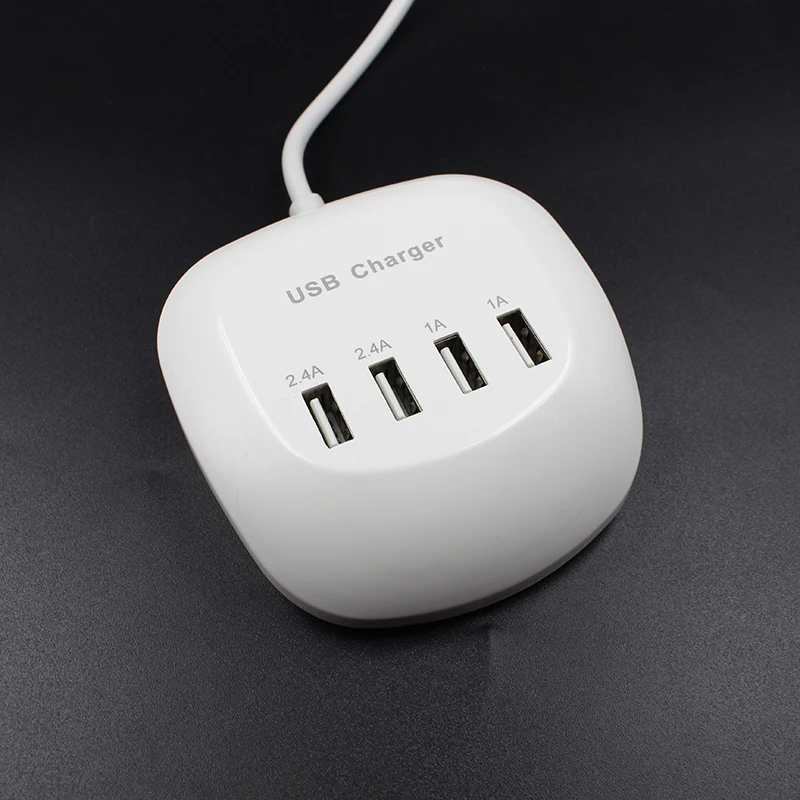 Универсальное зарядное устройство с разъемом EU USB для быстрой зарядки 6 8a 4 порта