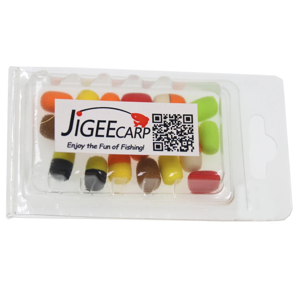 JIGEECARP, 20 шт., рыболовные приманки для ловли карпа, всплывающие крючки, приманки для рыбалки, приманки для волос, рыболовные снасти, снасти для ловли карпа