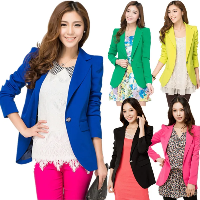 Большие размеры 4XL Женская корейская мода куртка на одной пуговице топы для