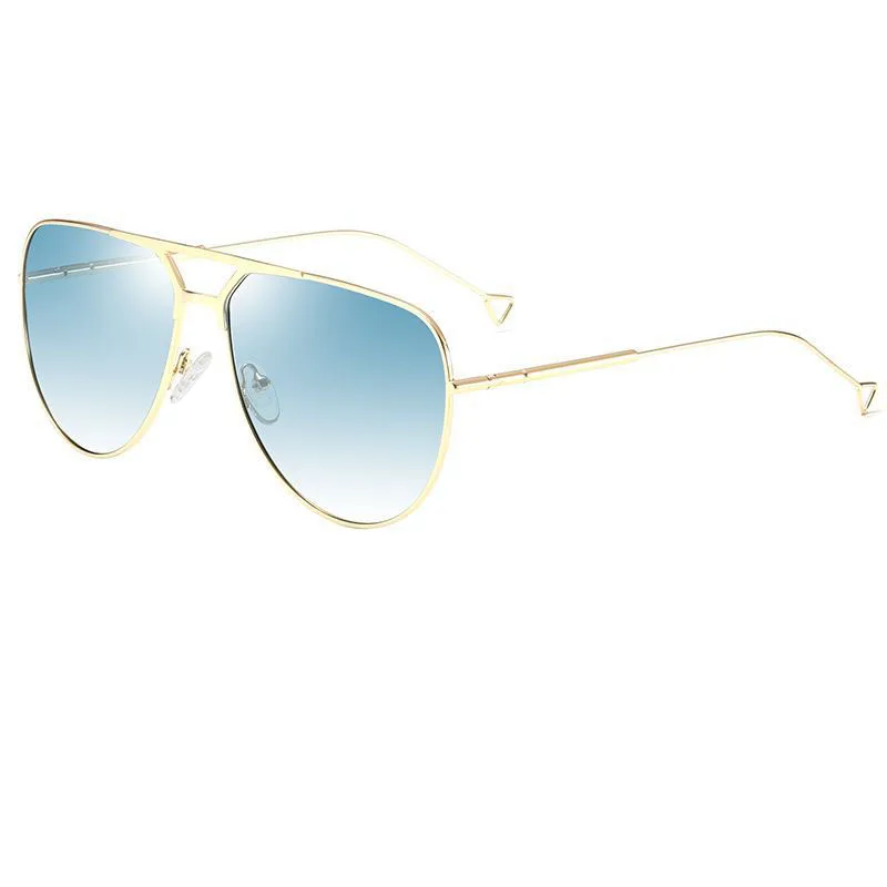 

Luxury Double Beam Sunglasses Women Metal Frame Oval Sun Glasses Men Shades for Outdoor Goggles Oculos Gafas 201964WD