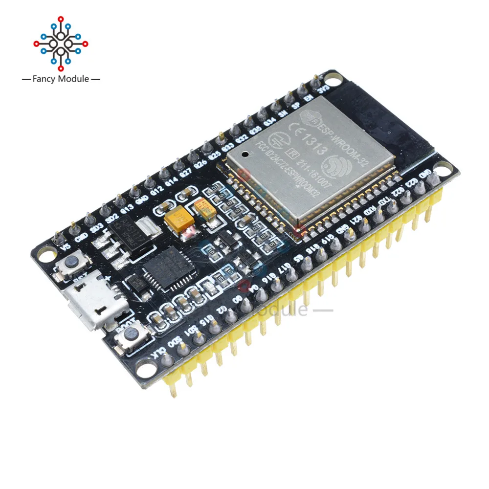 

ESP32 ESP-32 Development Board Wireless WiFi Bluetooth Dual Core CP2104 Filters Power Management Module 2.4GHz RF Balun