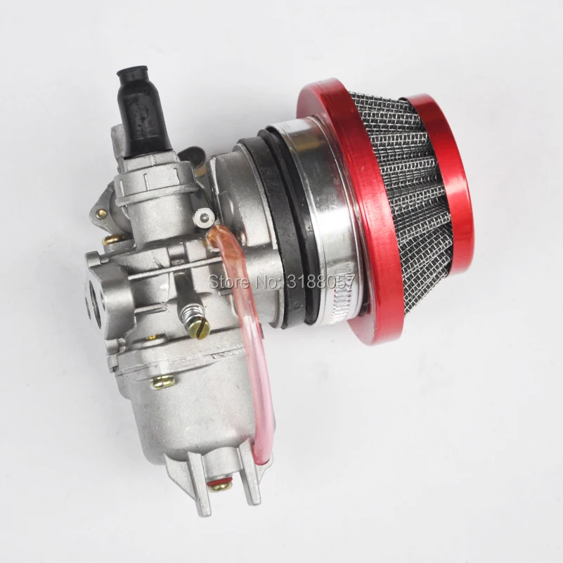 Газовый карбюратор воздушный фильтр Clearner адаптер стек для 2-тактного 47cc 49cc