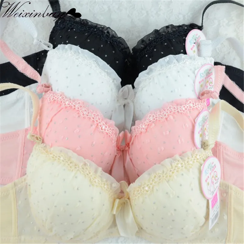 Женский кружевной бюстгальтер пуш ап в горошек|bra women|bra women lacepush up |
