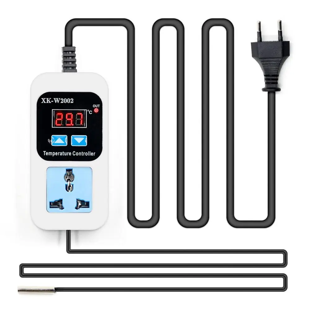 Digital display temperature controller adjustable socket automatic switch | Инструменты
